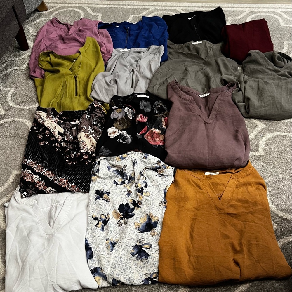 Stylish Women's Tops Collection - Multicolor
15 total business casual attire.